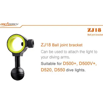 Svítilna Orcatorch ZJ18 Držák pro D500+, D500V+, D520, D550