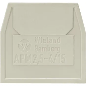 Rozvaděč WIELAND Bočnice APM 2,5-4/S15 koncová 07.311.0853.0