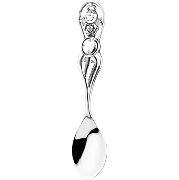 Příbor Stříbrná lžička s krystalem - AP123-1418