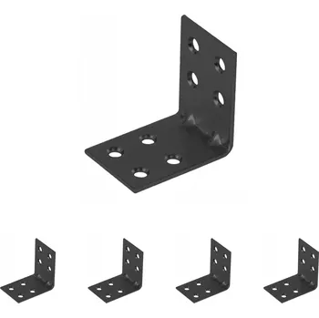 Nábytek Walteco Spojovací úhelník 40x40x30mm, černý Množství: 5 ks
