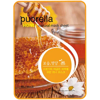 Pleťová maska Puorella Honey výživná a ochranná maska s medovým extraktem, 21 g