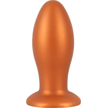 Dildo ANOS - velký anální kolík (oranžový)