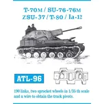 1/35 ATL-096 T-70M / SU-76 – 76M / ZSU-37 / T-80 / Ia-12 - Friul Model