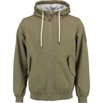 Pánská větrovka Hailys bunda John s kapucí khaki Velikost: S