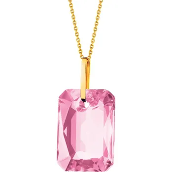 Přívěsek Zlatý přívěsek s krystalem - AP537-7806