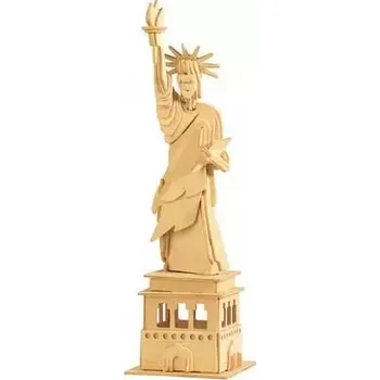 ostatní stavebnice Woodcraft Dřevěné 3D puzzle Socha Svobody