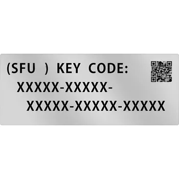 Grafický software Panasonic aktivační klíč DMW-SFU3AGU pro aktualizaci funkcí Lumix GH7 DMW-SFU3AGU