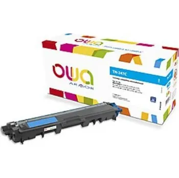 Tiskárna OWA Armor toner pro BROTHER DCP L3510CDW, DCP L3550CDW, HL L3210CW, HL L3270CDW, TN247C, 2300 str., modrá/cyan (TN-247C)