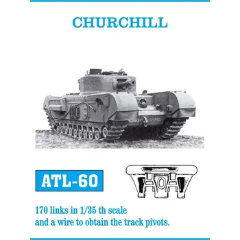 Plastikový model 1/35 ATL-060 CHURCHILL - Friul Model