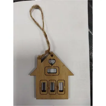 Vánoční ozdoba Domek - výsek 1ks