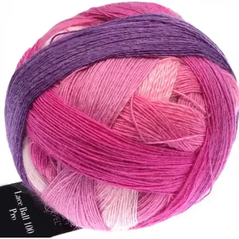 Příze Schoppel Wolle Lace ball 100 Pro 2517 Pink Affaire (Příze Lace ball 100 Pro 2517 Pink Affaire)