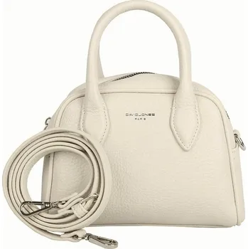 Moderní malá slonová kost kabelka do ruky David Jones CM7046