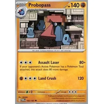 Volný čas Pokémon TWM 102/167 Probopass - Twilight Masquerade Stav: Near Mint, Verze: NORMAL