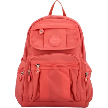 Městský batoh Stylový dámský batůžek Herlina, růžová