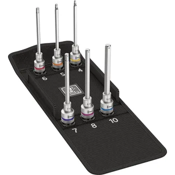 Gola sada 1/2´´sada bitových nástavců 8740 c hf2 zyklop,vnitřní šestihran,přidrž. funkce,wera,004210