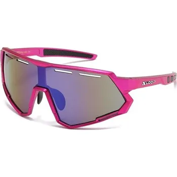Sluneční brýle X-LOOP SHIELD sportovní zrcadlové sluneční brýle Růžové Olympic eyewear 97k-cube
