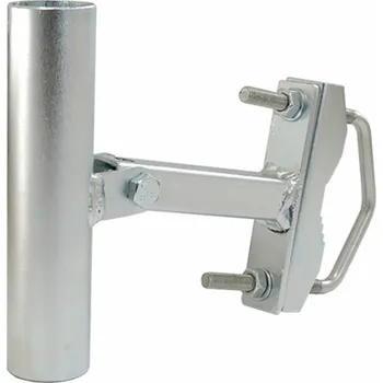 Anténní držák Držák antény UNI V+H, jednoramenný, 15cm s pásem + třmen, trubka 35/2mm, galvanické zinkování