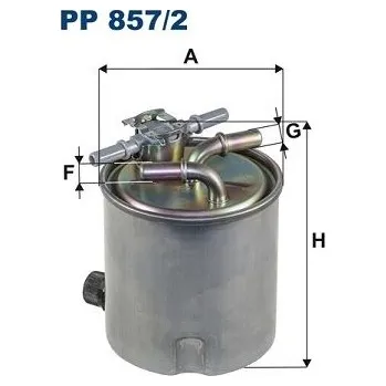 Palivový filtr Palivový filtr FILTRON PP 857/2