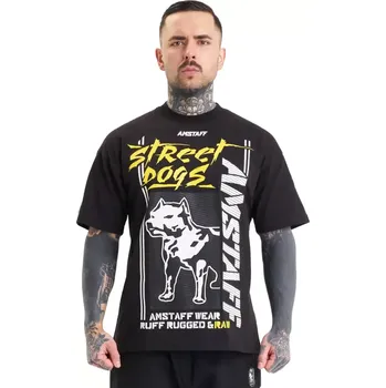 Pánské tričko Amstaff pánské tričko Hunters Black