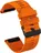 RhinoTech Silikonový sportovní řemínek QuickFit pro Garmin 26 mm, oranžový