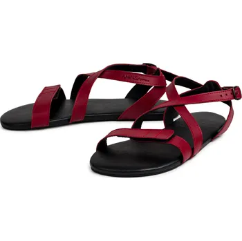 Dámské sandále Ahinsa barefoot dámské sandály HAVA 2.0 Burgundy vínové Velikost: 40