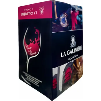 Víno Merlot Grenache 5l Bag in Box La Galinière
