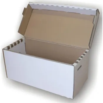 Papírová krabice na oddělky Langstroth 2/3 a 3/4 rozložená