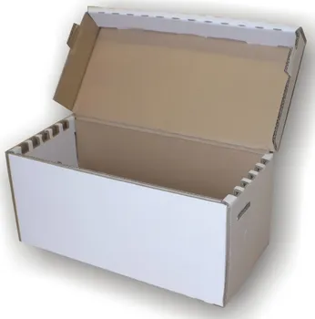 Papírová krabice na oddělky Langstroth 2/3 a 3/4 rozložená