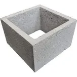 Sloupková tvarovka PRESBETON 300x300x250mm, přírodní hladká