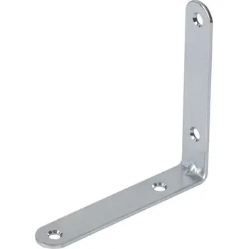 Nábytkové kování Walteco Spojovací úhelník, 80x80x15mm, pozinkovaný Množství: 5 ks