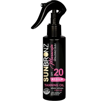 Přípravek na opalování Vivaco Sun Bronz Maracuja opalovací olej SPF20 150 ml