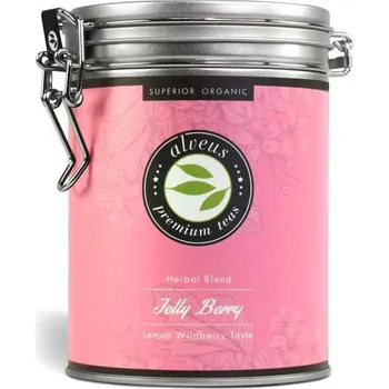 Čaj Alveus Bio prémiová čajová směs rooibos a ovoce Jelly Berry v dóze 150g
