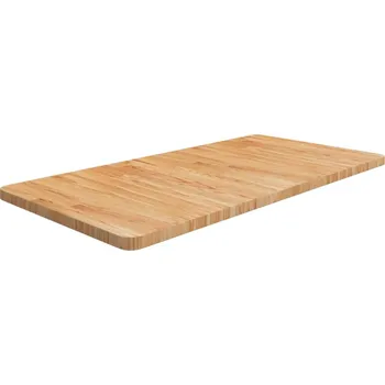 Stolová deska vidaXL Koupelnová deska světle hnědá 100x50x2,5 cm ošetřený masiv