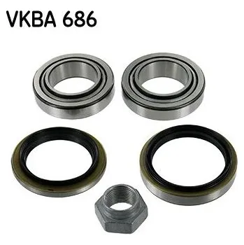 Sada ložiska kola SKF VKBA 686