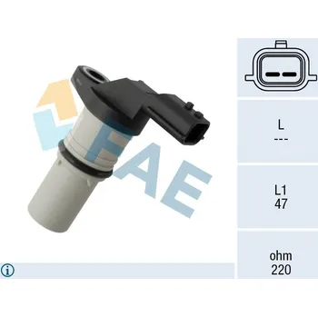 Kliková hřídel Generátor impulsů, klikový hřídel FAE 79317