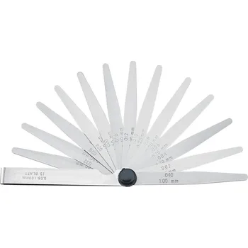 Přesná spárová měrka 20 listů 0,05-1mm ocel format