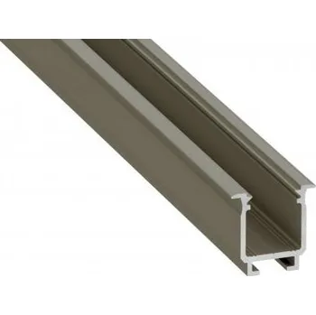 LED lišta LEDLabs LUMINES LED profil typ W inox eloxovaný 2,02m