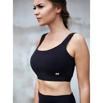 Dámské oblečení Sportovní podprsenka VSB 02 černá, VELIKOST L/XL