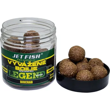 Boilies Jet Fish Boilies Legend Range Rozpustné 24mm 250ml Biokrab