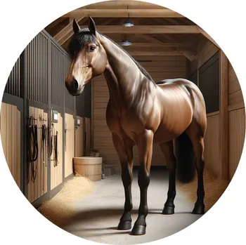 Jedlá dekorace na dort Jedlý papír kůň