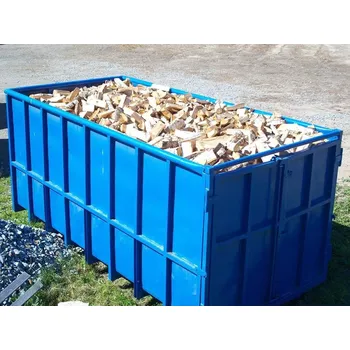 Tuhé palivo Bříza sypaná - kontejner 36 prms Délka: 50 cm