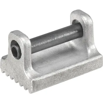 Plochá čelist pro pákovou upínku 7600dr-30 rýhovaná přítlačná plocha amf 553352