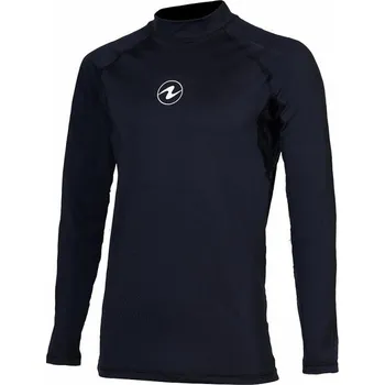 Potápěčské vybavení Aqualung Pánské lycrové triko Aqua Lung SLIM FIT černá, dlouhý rukáv XL + DÁREK