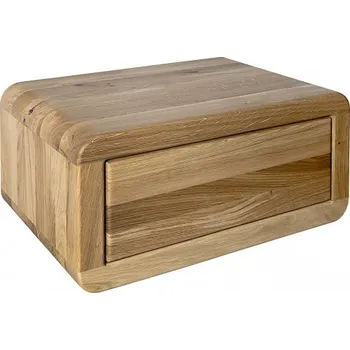 Noční stolek Noční stolek FANTAZIE závěsný, levý, dub nature