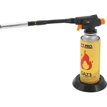 Plynová kartuše PRO TECHNIK hořák letovací FLEXI s podstavcem (bez kartuše) JUN200