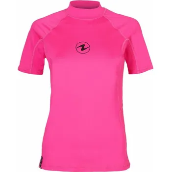 Neoprenový oblek Aqualung Dámské lycrové triko Aqua Lung RASHGUARD SLIM FIT růžová kr. rukáv XL + DÁREK