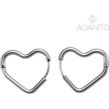 Náušnice Náušnice z chirurgické oceli srdíčka