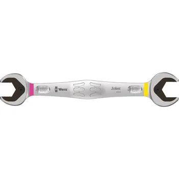Oboustranný vidlicový klíč joker 20 x 22 mm wera 020260