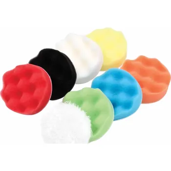 Sada leštících houbiček, 80 mm, 8 ks – Satra S-RE9PS