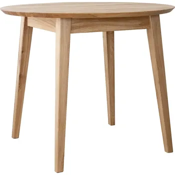 Jídelní stůl Massivo.cz Orbetello 110 cm, kulatý, Dub, masiv